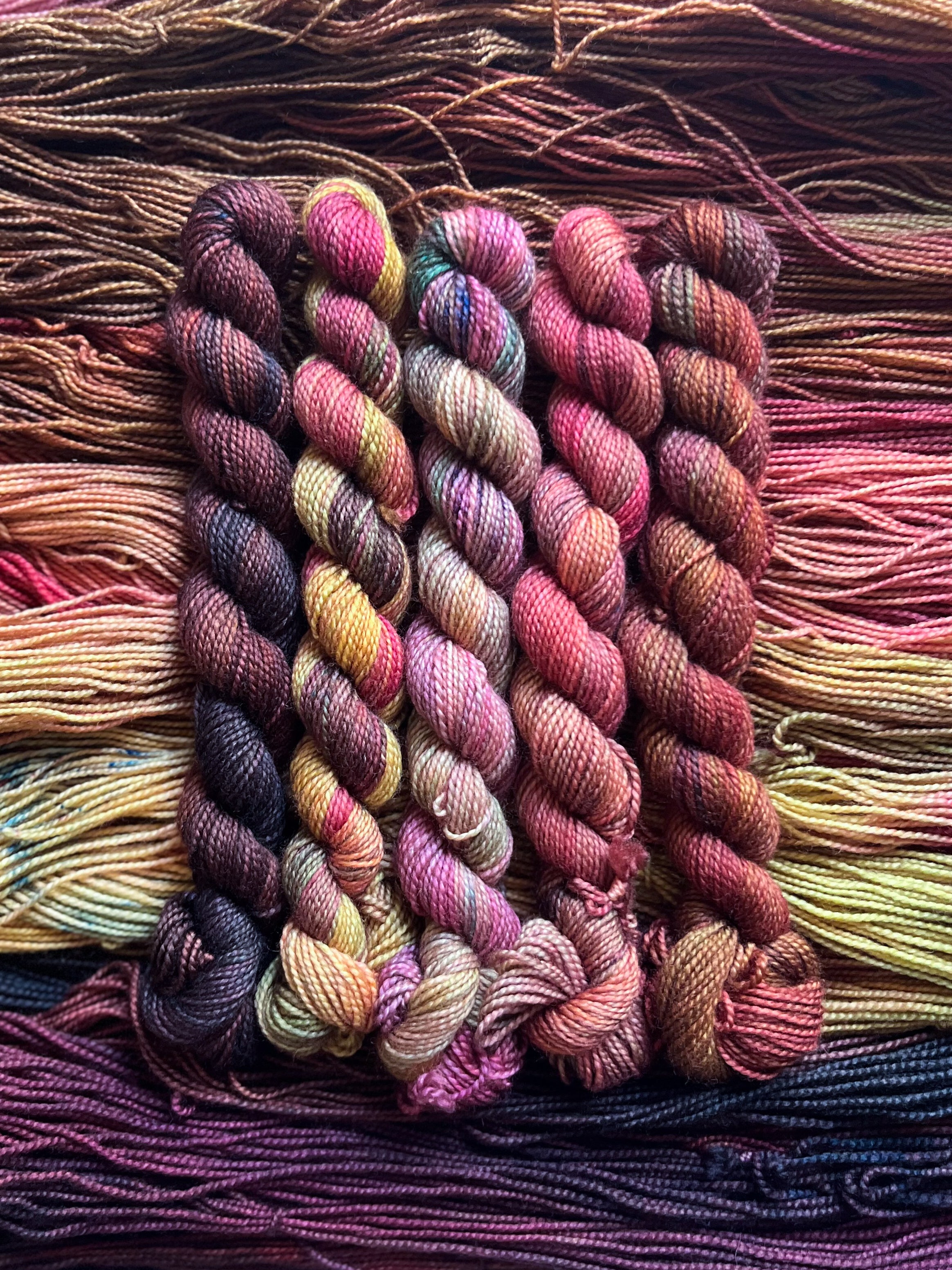 The World Spins Madly On: Mini Skein Set
